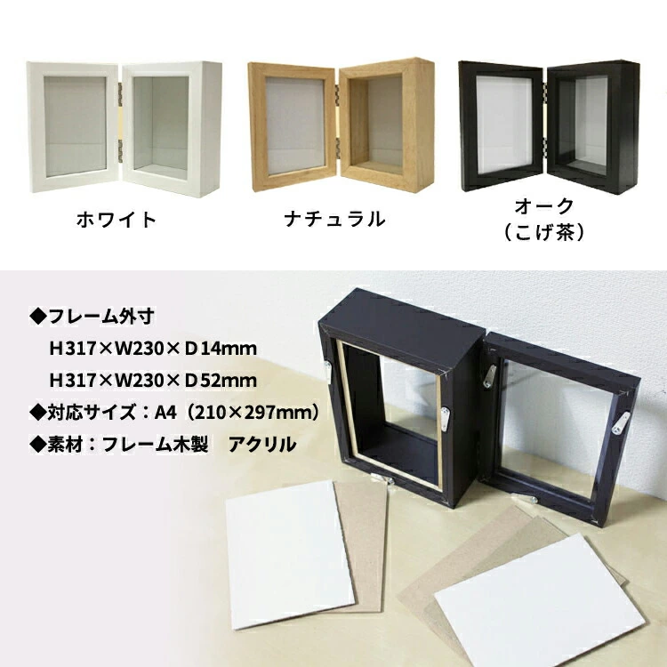 ボックスフレームのサイズ