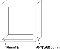 ボックスフレームスタイル